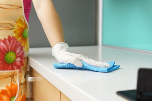 Deep carpet cleaning equipment used in a Brixton property
