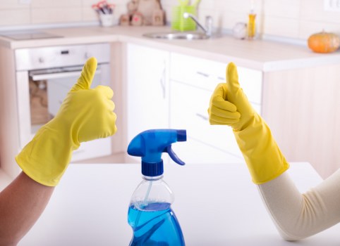 Domestic cleaning for a Brixton flat with a tidy living room