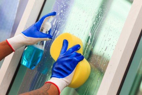 House clearance team working in a Brixton property