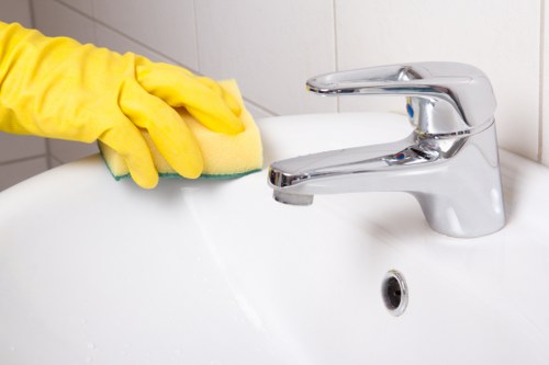 Local cleaner working in a Brixton family house