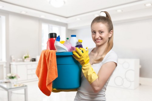 Move-out cleaning in Brixton for a residential flat with stairs and access considerations