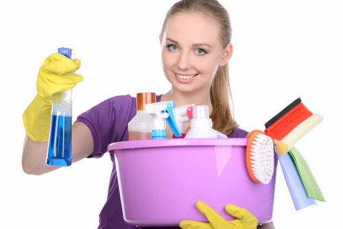 Sanitised kitchen and washroom cleaning for a local Brixton business